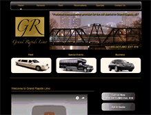 Tablet Screenshot of grand-rapids-limo.com